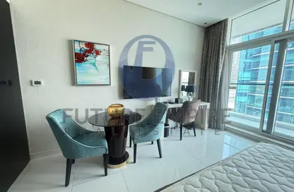 Apartment - Studio - 1 Bathroom for rent in Bay's Edge - Business Bay - Dubai
