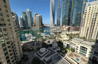 Apartment - 2 Bedrooms - 3 Bathrooms for rent in Al Mesk Tower - Emaar 6 Towers - Dubai Marina - Dubai