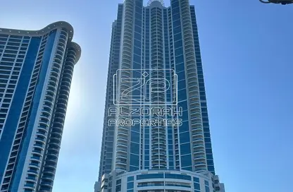 شقة - 2 غرف نوم - 2 حمامات للبيع في برج الكورنيش - طريق كورنيش عجمان - عجمان