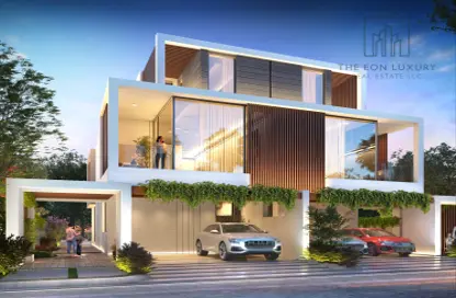 Outdoor House image for: Townhouse - 5 Bedrooms - 5 Bathrooms for sale in Park Greens - Damac Hills 2 - Dubai, Image 1