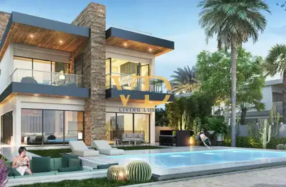 Villa - 5 Bedrooms - 5 Bathrooms for sale in Costa Brava at DAMAC Lagoons - Damac Lagoons - Dubai