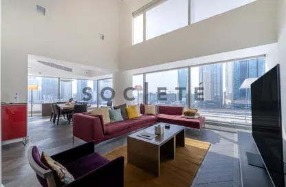Apartment - 3 Bedrooms - 3 Bathrooms for rent in Jumeirah Living - World Trade Centre Residence - World Trade Center - Dubai