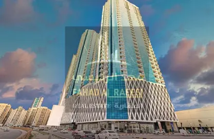 Apartment - 2 Bedrooms - 2 Bathrooms for sale in Oasis Tower - Al Rashidiya 1 - Al Rashidiya - Ajman