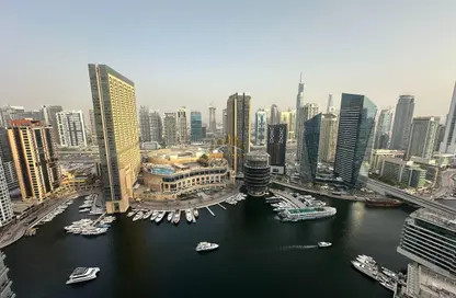 Apartment - 3 Bedrooms - 4 Bathrooms for rent in Bay Central West - Bay Central - Dubai Marina - Dubai