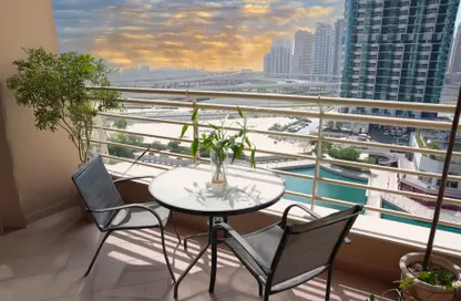 Apartment - 1 Bedroom - 2 Bathrooms for rent in Icon Tower 1 - JLT Cluster M - Jumeirah Lake Towers - Dubai