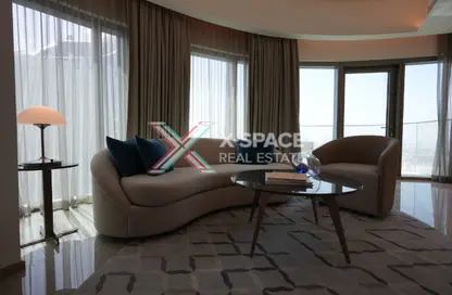 شقة - 2 غرف نوم - 1 حمام للايجار في أدريس برج هاربور بوينت 2 - أدريس هاربور بوينت - ميناء خور دبي (ذا لاجونز) - دبي