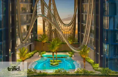 شقة - غرفة نوم - 1 حمام للبيع في سكاي هيلز ريزيدنسز 1 - سكاي هيلز ريسيدنزيس - حديقة دبي العلميه - دبي