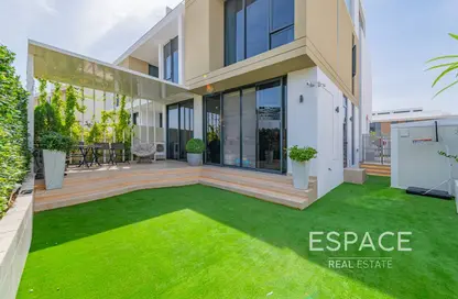 Outdoor House image for: Villa - 3 Bedrooms - 3 Bathrooms for sale in Golf Grove - Dubai Hills Estate - Dubai, Image 1