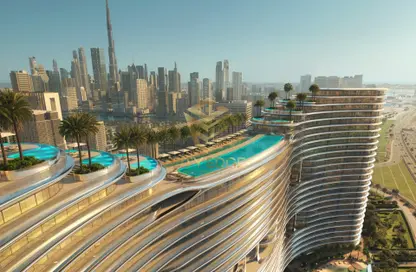 Apartment - 2 Bedrooms - 3 Bathrooms for sale in Binghatti Aquarise - Business Bay - Dubai