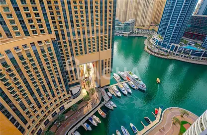 Water View image for: Apartment - 2 Bedrooms - 2 Bathrooms for rent in Dubai Marina Moon - Dubai Marina - Dubai, Image 1