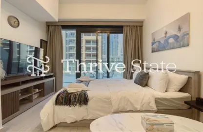 Apartment - Studio - 1 Bathroom for rent in Azizi Riviera 43 - Meydan One - Meydan - Dubai