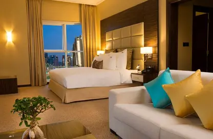 Apartment - 1 Bedroom - 1 Bathroom for rent in Jannah Burj Al Sarab - Mina Road - Tourist Club Area - Abu Dhabi