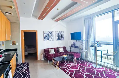 شقة - غرفة نوم - 1 حمام للايجار في برج جلفار السكني - ابراج جلفار - النخيل - رأس الخيمة