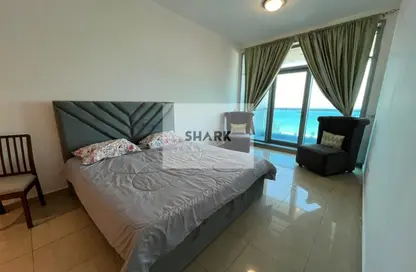 Apartment - 1 Bedroom - 2 Bathrooms for sale in Corniche Tower - Ajman Corniche Road - Ajman