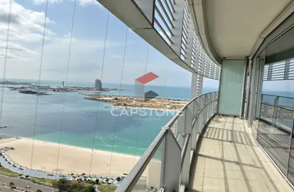 Balcony image for: Apartment - 3 Bedrooms - 4 Bathrooms for rent in Landmark Tower - Corniche Road - Abu Dhabi, Image 1