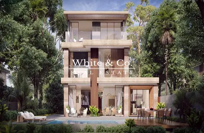 Outdoor House image for: Villa - 5 Bedrooms - 4 Bathrooms for sale in Alaya - Tilal Al Ghaf - Dubai, Image 1