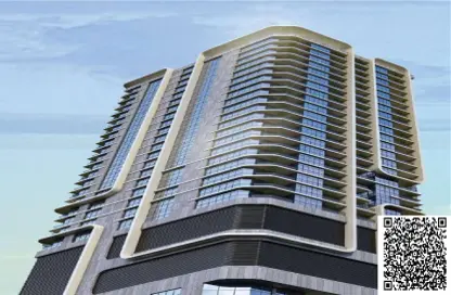 Apartment - 1 Bedroom - 2 Bathrooms for sale in Oasis Tower - Al Rashidiya 1 - Al Rashidiya - Ajman
