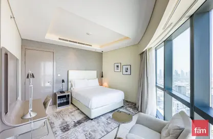 Room / Bedroom image for: Apartment - 3 Bedrooms - 3 Bathrooms for sale in Tower D - DAMAC Towers by Paramount - Business Bay - Dubai, Image 1