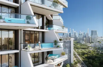 Apartment - 2 Bedrooms - 3 Bathrooms for sale in Binghatti Grove - Jumeirah Village Circle - Dubai