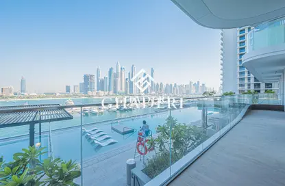 Apartment - 2 Bedrooms - 2 Bathrooms for sale in Palace Beach Residence - EMAAR Beachfront - Dubai Harbour - Dubai