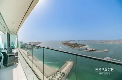 Apartment - 2 Bedrooms - 2 Bathrooms for rent in Beach Vista - EMAAR Beachfront - Dubai Harbour - Dubai