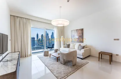 Apartment - 2 Bedrooms - 3 Bathrooms for rent in Grand Bleu Tower 1 - EMAAR Beachfront - Dubai Harbour - Dubai