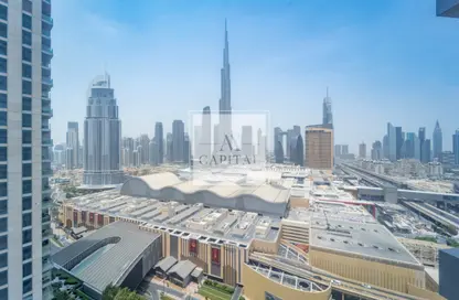 شقة - 2 غرف نوم - 3 حمامات للايجار في برج فيدا دبي مول 1 - فيدا ريزيدنس دبي مول - دبي وسط المدينة - دبي