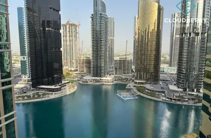 Apartment - 3 Bedrooms - 3 Bathrooms for rent in Global Lake View - JLT Cluster E - Jumeirah Lake Towers - Dubai