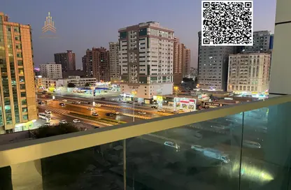 Apartment - 1 Bedroom - 2 Bathrooms for rent in Gulfa Towers - Al Rashidiya 1 - Al Rashidiya - Ajman