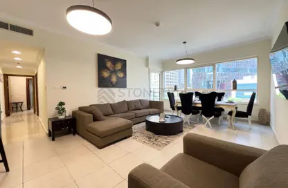 Apartment - 2 Bedrooms - 2 Bathrooms for rent in Marina Quays North - Marina Quays - Dubai Marina - Dubai