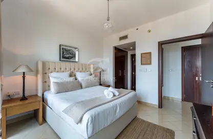 شقة - غرفة نوم - 2 حمامات للايجار في برج الجولف 2 - أبراج الجولف - ذا فيوز - دبي