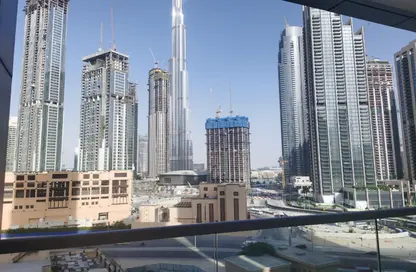 شقة - غرفة نوم - 1 حمام للايجار في B برج - الأبراج الإدارية - الخليج التجاري - دبي