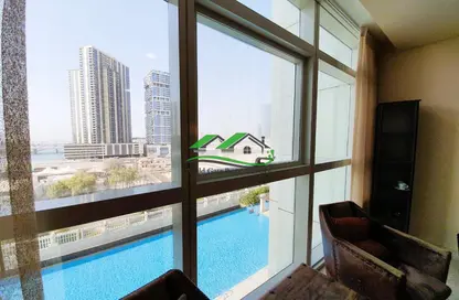 Apartment - 1 Bedroom - 2 Bathrooms for rent in Ocean Terrace - Marina Square - Al Reem Island - Abu Dhabi