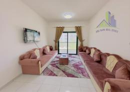 Living Room image for: Apartment - 1 bedroom - 2 bathrooms for rent in Oasis Tower - Al Rashidiya 1 - Al Rashidiya - Ajman, Image 1