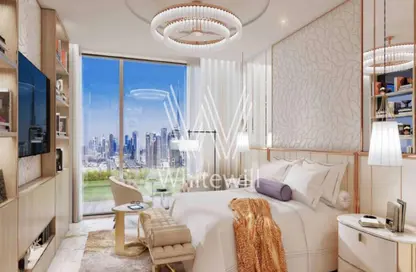 Room / Bedroom image for: Apartment - 2 Bedrooms - 2 Bathrooms for sale in Elegance Tower - Downtown Dubai - Dubai, Image 1