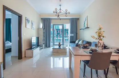 شقة - غرفة نوم - 2 حمامات للايجار في باي سنترال - دبي مارينا - دبي