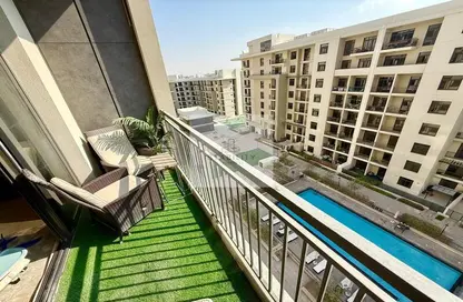 Apartment - 2 Bedrooms - 3 Bathrooms for rent in Rawda Apartments 1 - Rawda Apartments - Town Square - Dubai