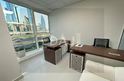 Office Space - Studio - 1 Bathroom for rent in Aspin Tower - Sheikh Zayed Road - Dubai