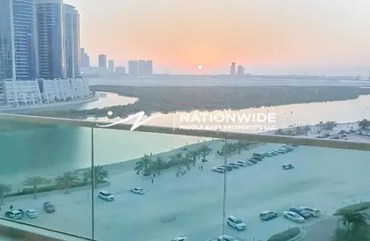 Water View image for: Apartment - 2 Bedrooms - 3 Bathrooms for sale in Beach Towers - Shams Abu Dhabi - Al Reem Island - Abu Dhabi, Image 1