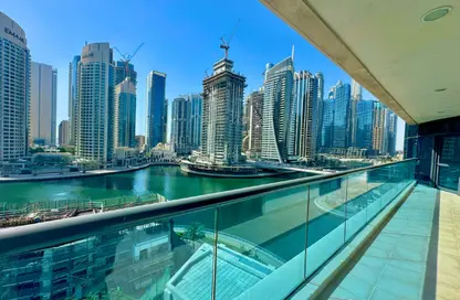 Apartment - 2 Bedrooms - 2 Bathrooms for rent in Time Place Tower - Dubai Marina - Dubai