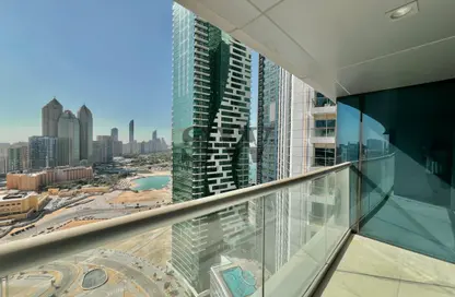 Balcony image for: Apartment - 2 Bedrooms - 3 Bathrooms for rent in Saraya One - Corniche Road - Abu Dhabi, Image 1