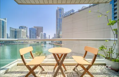 Apartment - 1 Bedroom - 2 Bathrooms for rent in Fairfield Tower - Park Island - Dubai Marina - Dubai