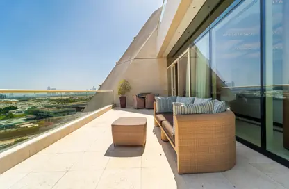 Terrace image for: Penthouse - 2 Bedrooms - 3 Bathrooms for rent in Raffles Dubai - Umm Hurair 2 - Umm Hurair - Dubai, Image 1