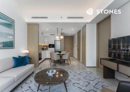 Living / Dining Room image for: Apartment - 1 bedroom - 1 bathroom for rent in Address Harbour Point - Dubai Creek Harbour (The Lagoons) - Dubai, Image 1