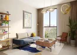 Living Room image for: Apartment - 3 Bedrooms - 3 Bathrooms for sale in Alreeman - Al Shamkha - Abu Dhabi, Image 1