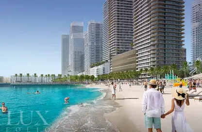 Apartment - 2 Bedrooms - 2 Bathrooms for sale in Seapoint - EMAAR Beachfront - Dubai Harbour - Dubai