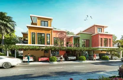 Townhouse - 5 Bedrooms - 6 Bathrooms for sale in Portofino - Damac Lagoons - Dubai