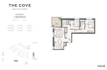 Apartment - 2 Bedrooms - 2 Bathrooms for sale in The Cove II Building 4 - The Cove ll - Dubai Creek Harbour (The Lagoons) - Dubai