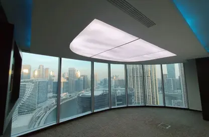 Office Space - Studio - 1 Bathroom for rent in The Binary Tower - Business Bay - Dubai