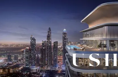 Apartment - 2 Bedrooms - 2 Bathrooms for sale in Seapoint - EMAAR Beachfront - Dubai Harbour - Dubai